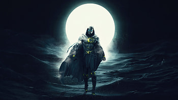 Enigmatic Marvel Moon Knight, moon-knight, superheroes, tv-shows, artwork, digital-art, artist HD wallpaper