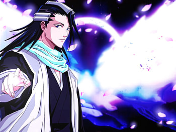 Byakuya Kuichiki, squad, bleach, captain 6, byakuya, kuchiki HD wallpaper