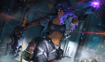 PsyOps Samira League Of Legends, samira-league-of-legends, league-of-legends, games, artist, digital-art, artstation HD wallpaper