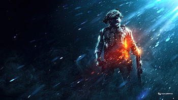 Battlefield Soldier Game , battlefield, games, deviantart HD wallpaper