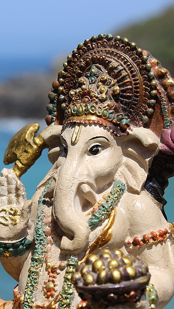 3d Ganesh, Ganpati Visarjan HD phone wallpaper