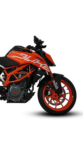 Ktm Duke 390, Simple, White Background, white, background HD phone wallpaper