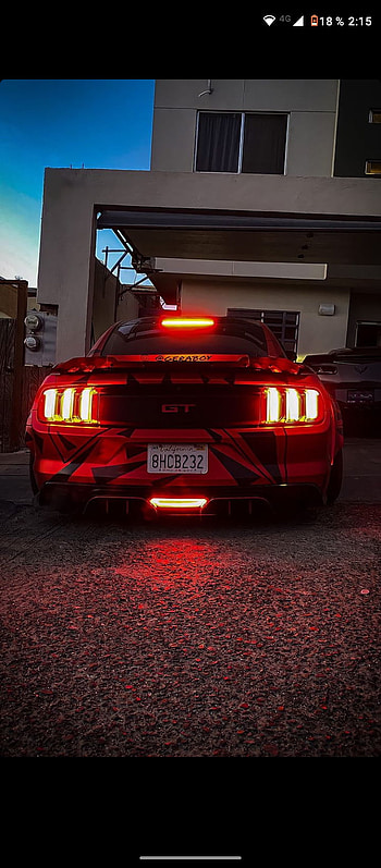 Mustang gt, geraboy, luz, coche HD phone wallpaper