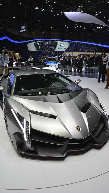 Lamborghini, Mat Black Car HD phone wallpaper