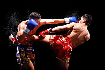 Muay Thai studios, Bangkok, Thailand, National sport HD wallpaper