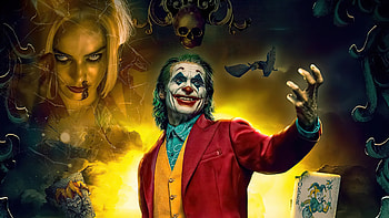 Joker Joaquin Phoenix Illustration , joker, supervillain, superheroes, artist, artwork, digital-art, illustration HD wallpaper
