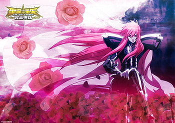 Saint Seiya-TLC: Albafica, roses, soldier, saint, armor HD wallpaper