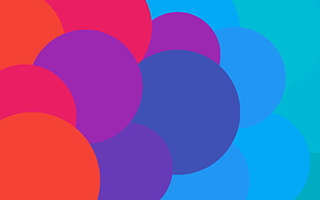 Colorful, abstract, bubbly, minimal, art HD wallpaper