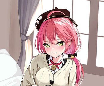 Sakura Miko, hololive, Sakura Miko, Anime, Virtual Youtuber HD wallpaper
