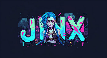 Arcane, Jinx (League Of Legends) HD wallpaper