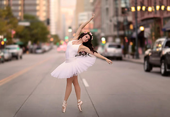 Ballerina , Artistic beauty, Dance inspiration, Graceful poses HD wallpaper