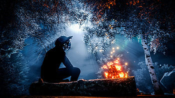 Chroma/bonfire, VRChat HD wallpaper