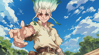 of Senku Ishigami from Dr. Stone, Anime, Dr. Stone, Senku Ishigami HD wallpaper