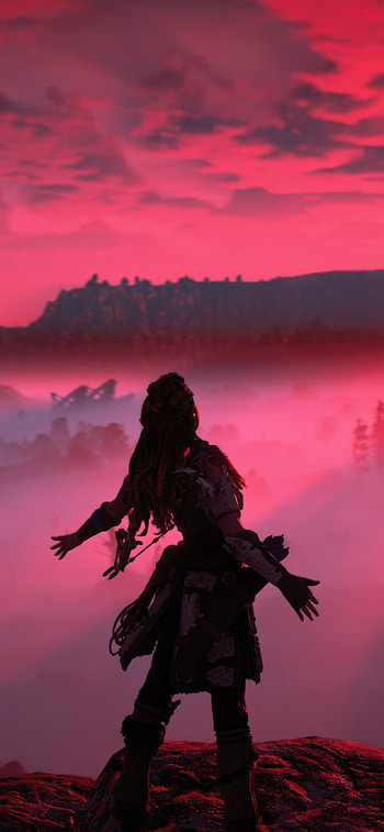 Horizon , Top-notch backgrounds, Mobile beauty, Aloy's adventure HD phone wallpaper