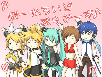 Vocaloid Dance, dancing, girls, anime, boys HD wallpaper
