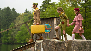 Moonrise Kingdom, Wes Anderson, Artistic fanart, Adventure film HD wallpaper