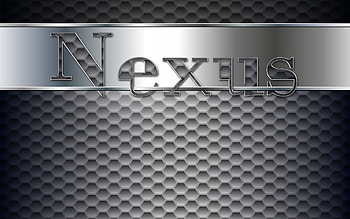 Nexus, 3d, perforated, , metal, , steel HD wallpaper