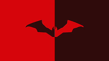 Batman Beyond Logo , batman-beyond, superheroes, artwork, artist, digital-art, logo, dark, artstation HD wallpaper
