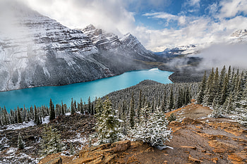 Lake Alberta Scenery , lake, nature HD wallpaper