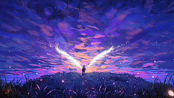 Divine Step , angel, artist, artwork, digital-art, artstation HD wallpaper