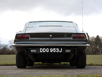 Auto, Trees, Aston Martin, Cars, Grey, Back View, Rear View, Dbs, V8, 1969 HD wallpaper