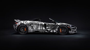 2025 McLaren 750S Spider Project Viva by MSO, Art Car, Convertible, Turbo, V8 HD wallpaper