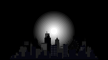 Buildings Monochrome , buildings, monochrome, artist, artwork, digital-art HD wallpaper