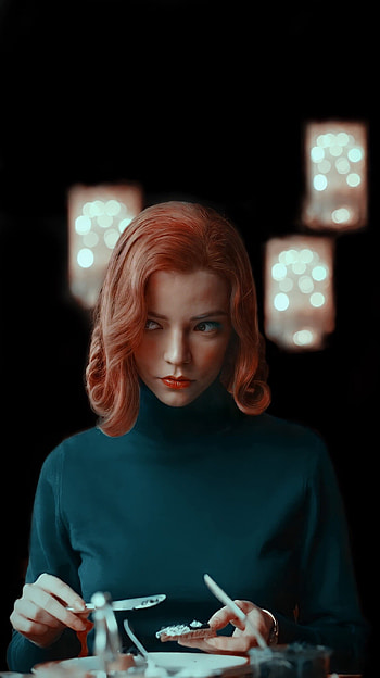 The Queen's Gambit , Dreamy aesthetic, Chess prodigy, Beth Harmon HD phone wallpaper