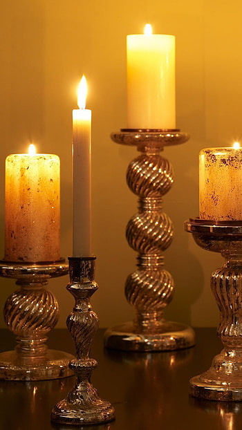 Candles, Candle Holder HD phone wallpaper