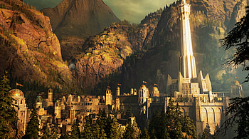 Lords of The Rings - Shadow of Mordor Minas Ithil / Minas Morgul Tower of the Moon, The Lord Of The Rings, Middle-earth: Shadow Of Mordor, Ancient Architecture HD wallpaper