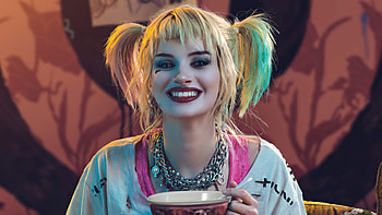 Harley Quinn Having Breakfast Cosplay , harley-quinn, superheroes, artist, artwork, digital-art, cosplay HD wallpaper
