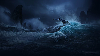 Sam Worthington As Jake Sully Zoe Saldana As Neytiri Sigourney Weaver Avatar The Way of Water HD wallpaper