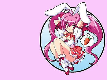 Di Gi Charat, cute, girls, anime HD wallpaper