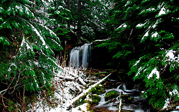 Landscape, Rivers, Waterfalls HD wallpaper