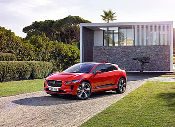Jaguar I-Pace EV400 AWD HSE, Geneva motor show, 2018 HD wallpaper