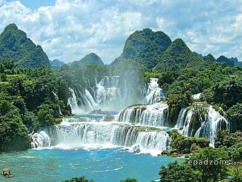 Waterfall, River HD wallpaper