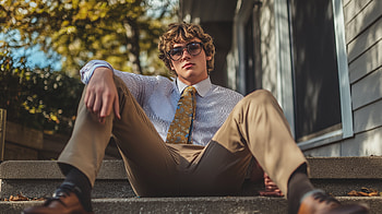 Preppy Style: of a Classy Man, man, preppy, fashion, portrait HD wallpaper
