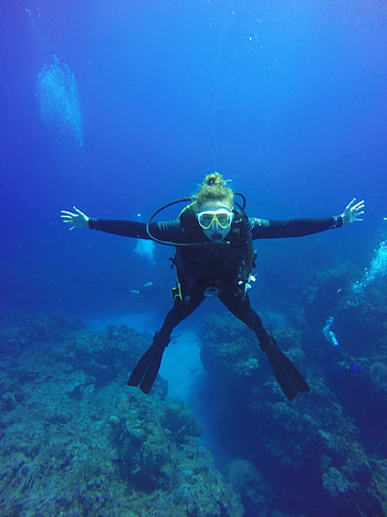 Scuba diving course, PADI certified, Sharm El Sheikh, Underwater adventure HD phone wallpaper