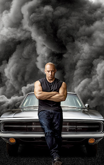 Vin Diesel, Fast & Furious 9, movie HD phone wallpaper