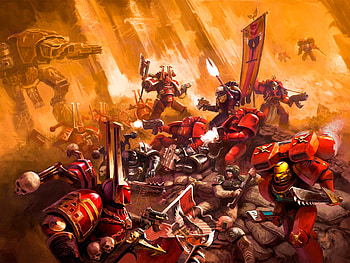 Epic Warhammer 40K Video Game – Futuristic Battlefield Clash, video game, Warhammer 40k HD wallpaper