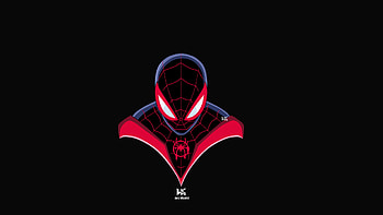 Spiderman Miles Morales Art, spiderman-into-the-spider-verse, 2018-movies, movies, spiderman, animated-movies, artist, artwork, artstation HD wallpaper