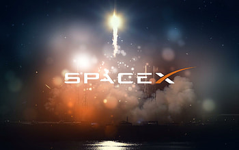 SpaceX, Computer , Futuristic space design, Rocket launch HD wallpaper