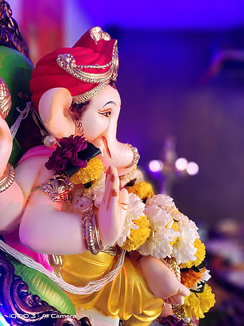 Shree Ganesh, Ganesha, festiv HD phone wallpaper