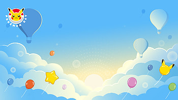 Pikachu's Balloon Sky — Pokémon, Pokemon HD wallpaper
