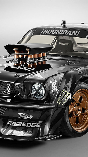 Hoonicorn Auto, Black Ford Mustang, RTR edition, perfection HD phone wallpaper