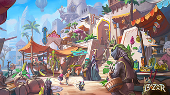 The Bazaar: A Adventure in Fantasy Shopping, video game HD wallpaper
