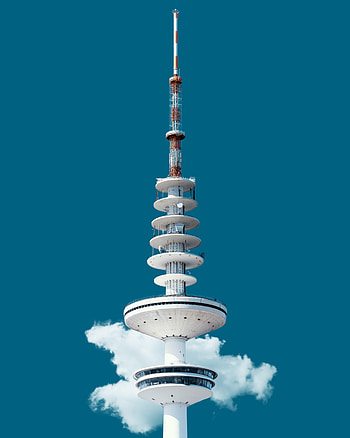 Sky, Miscellanea, Miscellaneous, Tower, Cloud HD phone wallpaper