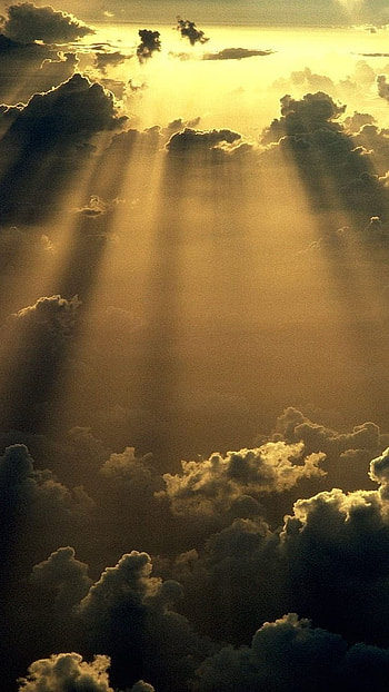 Shining, Cloud, Sunshine HD phone wallpaper