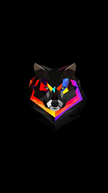 Abstract wolf , Stunning visuals, Artistic interpretation, Enigmatic beauty HD phone wallpaper