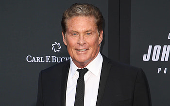 David Hasselhoff movies, Hayley says yes, Unexpected proposal, Heartfelt moment HD wallpaper